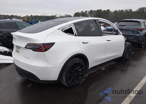 2022 Tesla Model Y Long Range Dual Motor All-Wheel Drive from USA, damaged, VIN 7SAYGDEE4NF386864